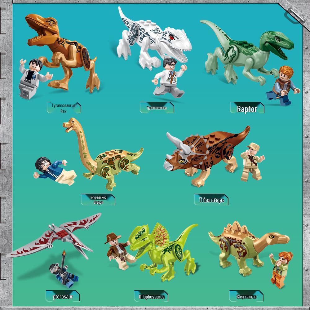 Tyrannosaurus Rex Battle Adventure Building Blocks Toy - FC3700 Series