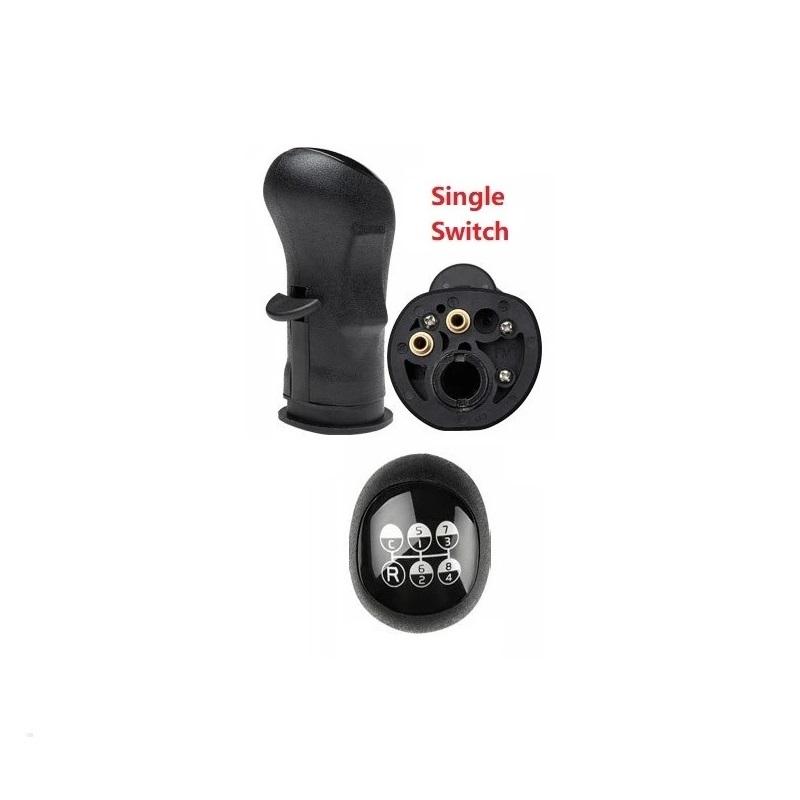 Car Gear Shift Knob Lever Ball Head 20488065 20488052 20493844 Replacement For Volvo FH FM FMX NH9 FLC Black/Grey R+C