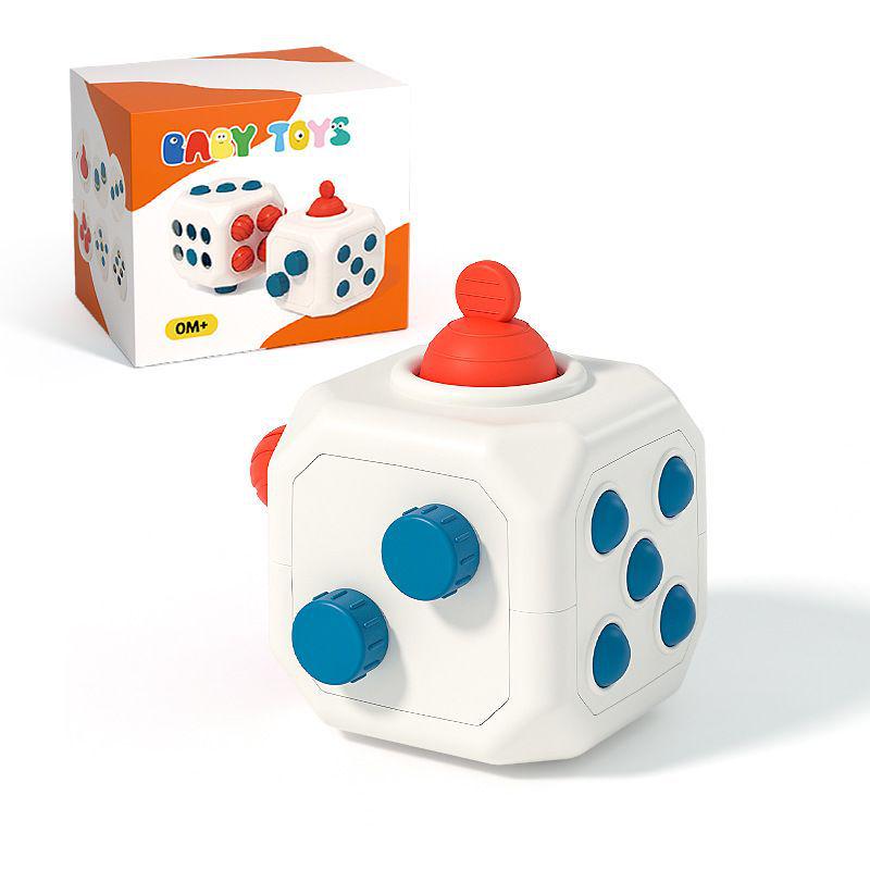 

Busy Ball Educational Cube: Interactive Motor Skills Toy for Babies & Toddlers
