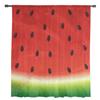 Watermelon Fruit Cartoon Sheer Curtain for Bedroom Tulle Voile Curtain for Kitchen Living Room Decor Window Treatment