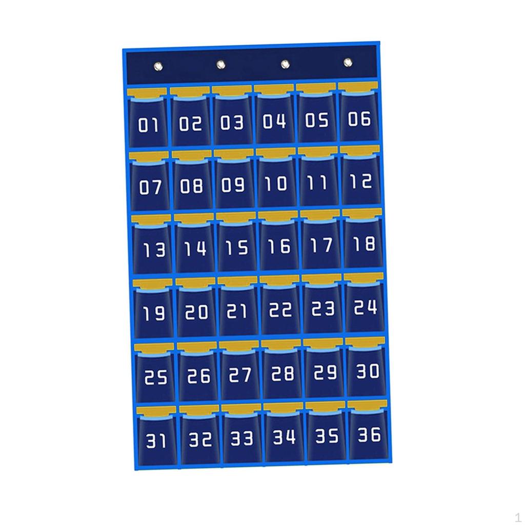 Wiszący organizer do przechowywania w klasie na urządzenia elektroniczne - Rozwiązanie oszczędzające miejsce