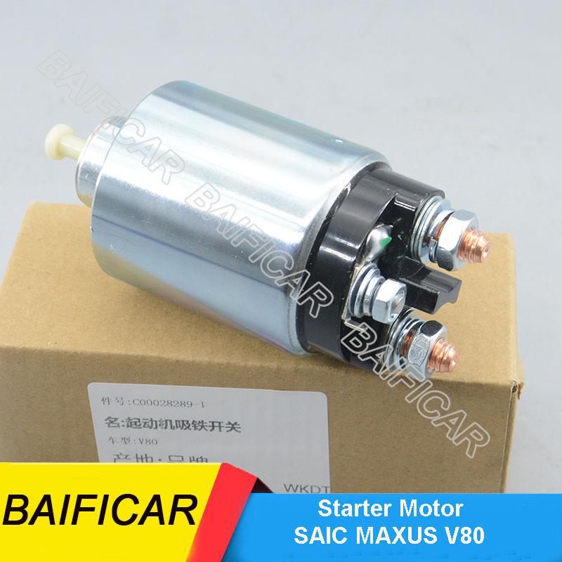 Baificar Brand New Starter Motor Magnetic Solenoid Switch C00028289 For SAIC MAXUS V80