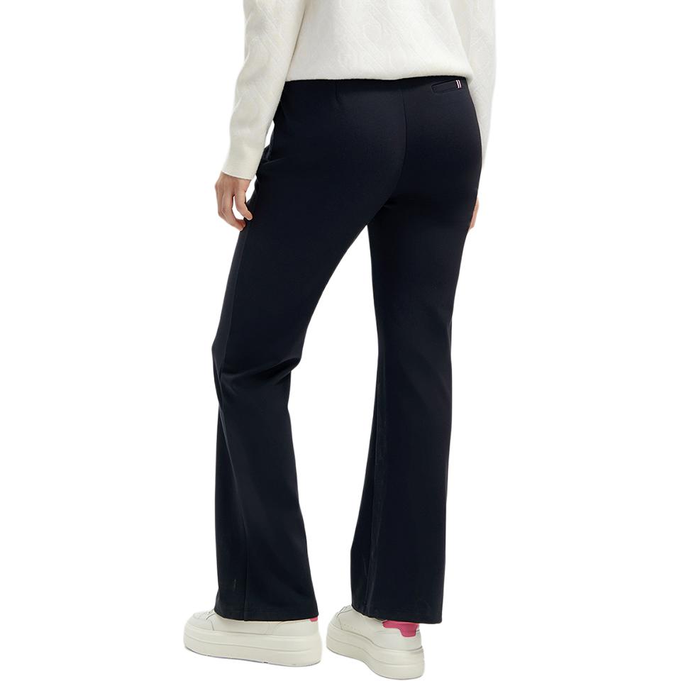 Fila New Fashion Simple Basic Flared Casual Pants Women Bottoms Legendary-Blue F11W411609F-NV
