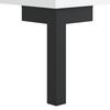 Nightstand White 40 x 35 x 47.5 cm Particleboard
