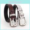 Vintage Style Womens Waist Belt With Metal Buckle For Jeans And Daily Fashion
