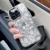 White Lace Phone Case For Iphone 17E 16E 17Air 11 12 13 14 Plus 15 16 17 Pro Max Coque  Cover Funda Simplicity Metal Photo Frame