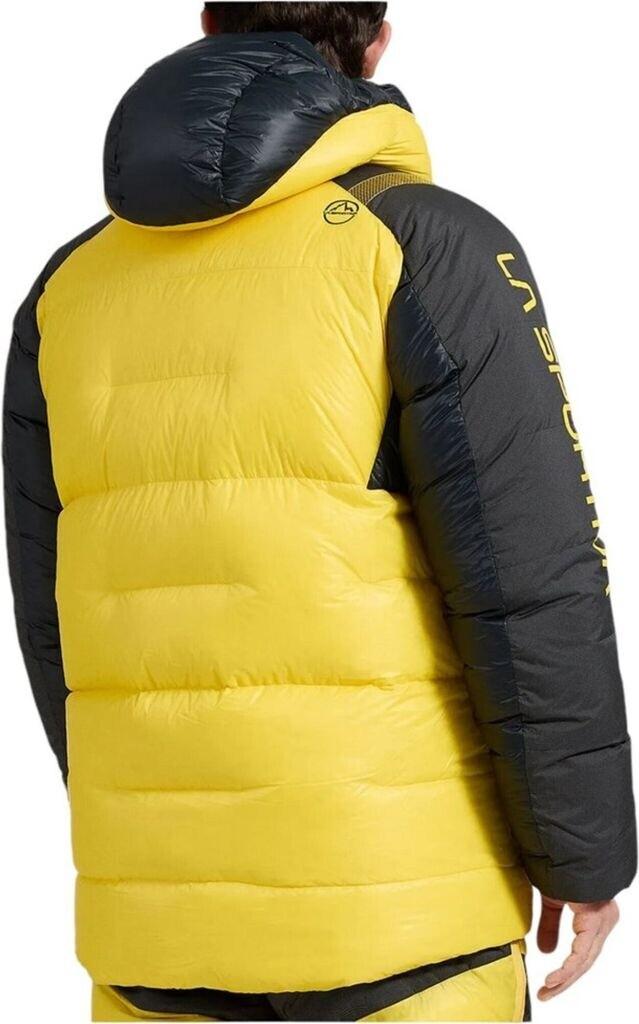 Jacket La Sportiva Olympus Tech Down Parka Black-yellow K00Y00