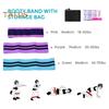 11Pcs/Set Yoga Fitness Kit with Pilates Ring Yoga Ball Glute Booty Band Figure 8 Resistance Band Stretching Belt Home Gym Fitness Equipment