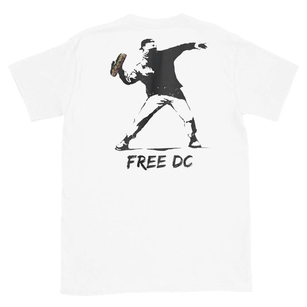 DC Sandwich Guy The Sandwich Guy Free DC T-Shirt 4XL