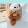 Sea Otter Soft Plushie With Long Fur Pp Cotton Filling Stuffed Animal Kids For