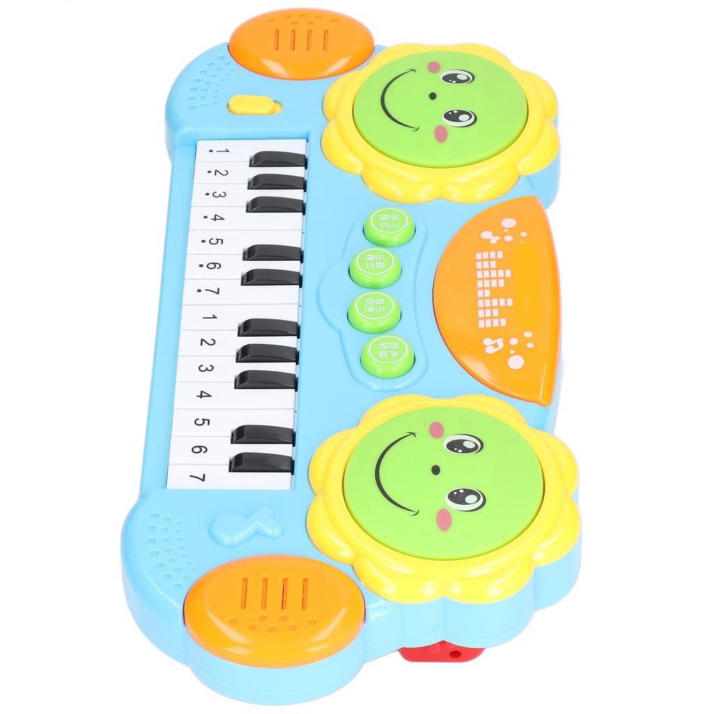 Piano Toy Electronic Keyboard Sound Light Effects Instrument for Above 3 Years Old