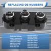 A/C Heater Climate Control Pannel Module Switch 24 P for Dodge Ram 1500/1500 Classic /3500 P68226600AA  655-02720