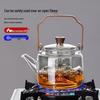 ZISIZ Heat-Resistant Glass Tea Kettle