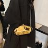 Delicate Acrylic Glossy Special-shaped Women's Small Square Bag 24 Autumn and Winter New Versatile Women's Shoulder Messenger Bag