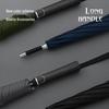 MAYDU Men's Business Semi-Automatic Long Handle Umbrella