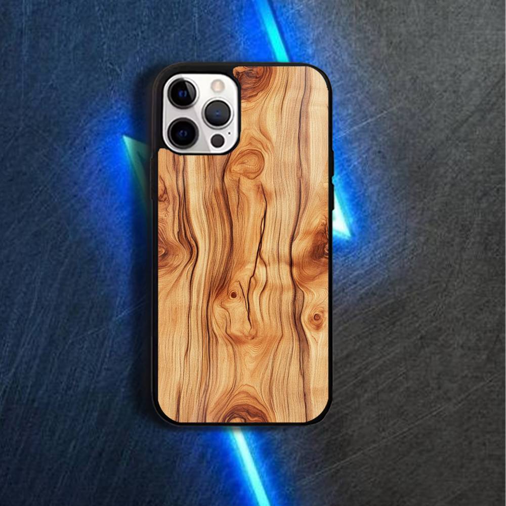 N-Natural W-Wood-es Phone Case For iPhone 17,16,15,14,13,12,11,Pro,Max,Plus,Mini,Magsafe,Magnetic Wireless Charging Case