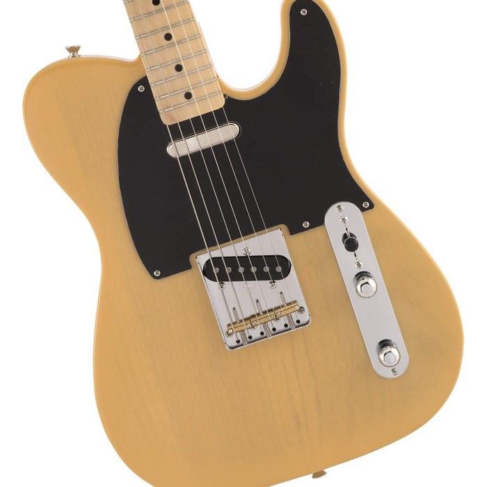 Fender Electric Guitar Made in Japan Heritage 50s Telecaster, Maple Fingerboard, Butterscotch Blonde