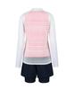 Lenomasuyeongbog Women'S Crochet Rash Guard Set Coral Rn-Ls2F526-Cr