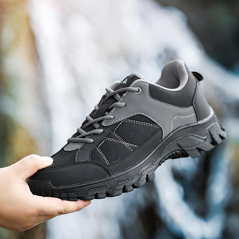 Fashion Men Hiking Shoes Mountain Desert Climbing Shoes Trend Classic Sneakers Outdoor Comfortable Shoes Trekking Footwear Plus Size 47