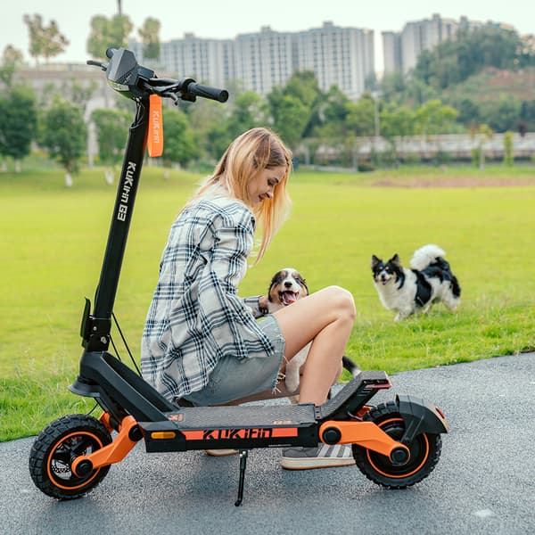 KuKirin G3 1200W Foldable Electric Scooter 52V18Ah Battery 63KM Range 50km/h 10-Inch Off-Road Tire IP54 E-Bike