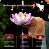 Mid-Autumn Festival Lotus Lantern DIY Kit: Parent-Child Ancient Style Handheld Lantern for Performances