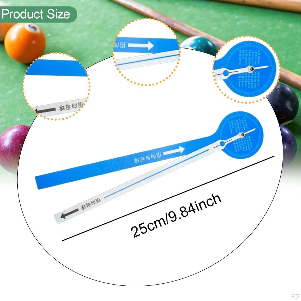 Billiards Angle Ball Aiming Aid,Cue Straight Exerciser,Helper Lightweight Billiard Pool Training Aid