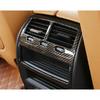 For BMW 5 Series 2018-  Carbon Fiber ABS Rear Air Outlet Vent Cover Trim