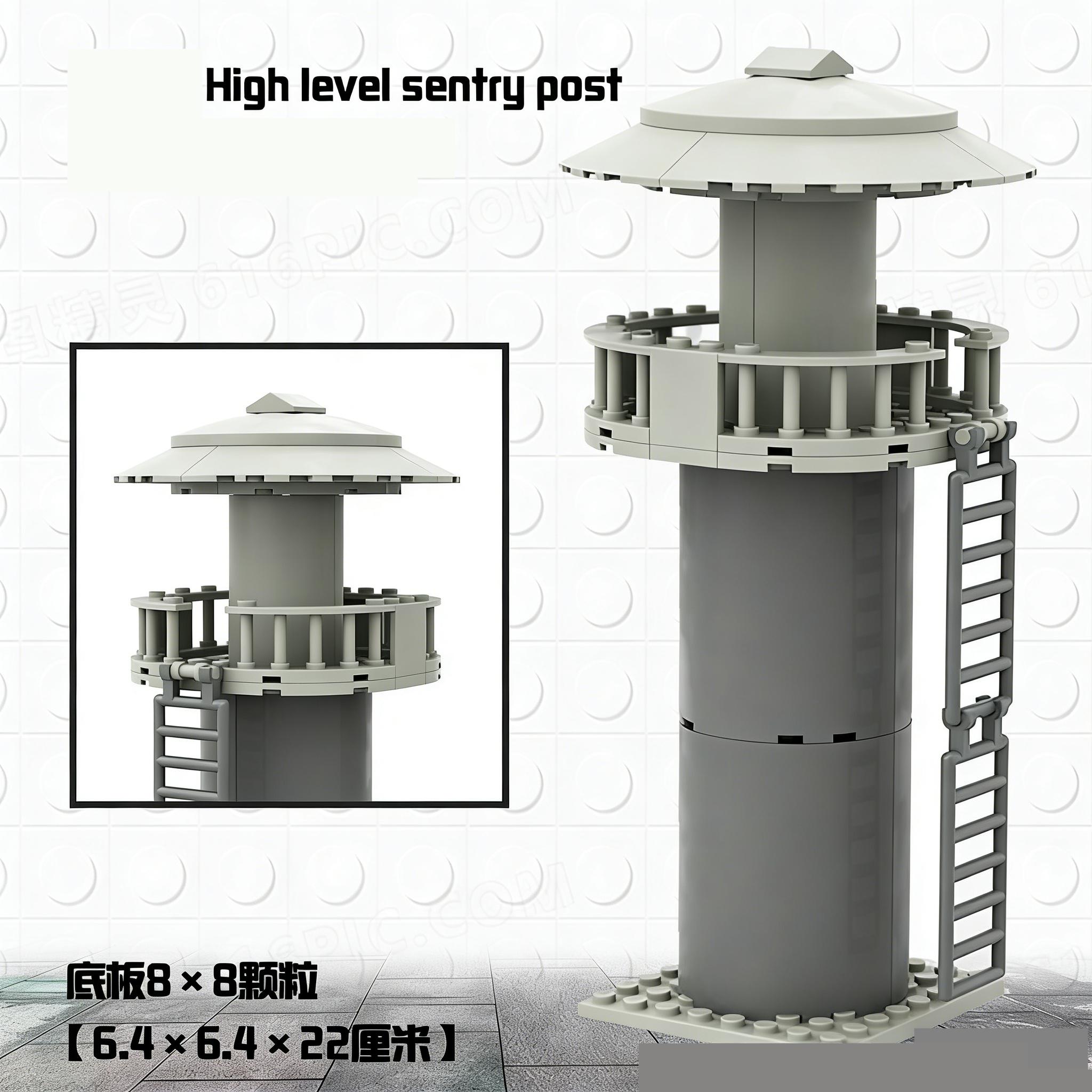 Army style High-Quality Series High-Quality Circular High-Quality Guard High-Quality Tower High-Quality Assembly High-Quality Building Construction