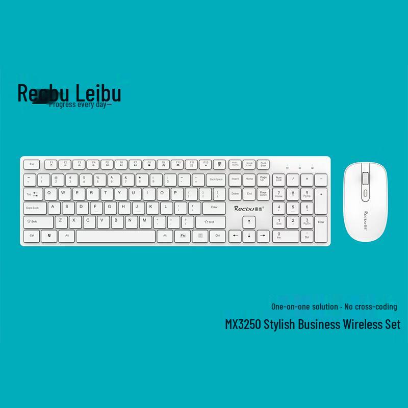 

RECBU Wireless Keyboard and Mouse Combo