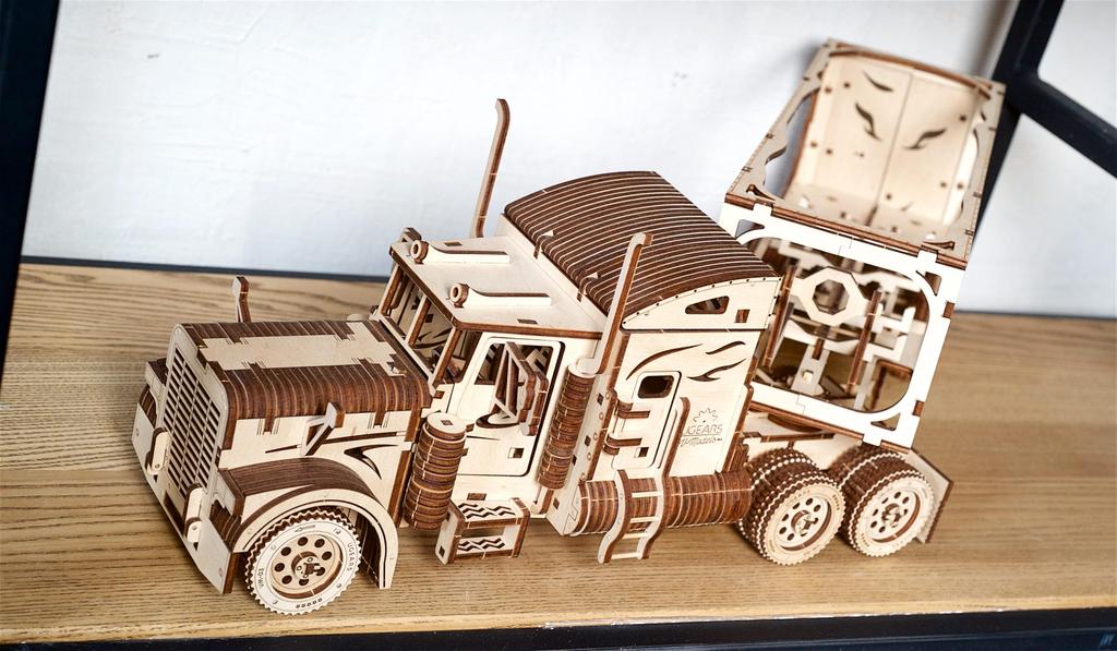 Ugears Heavy Boy Truck 70056 Wooden Toy 3D Puzzle VM-03;