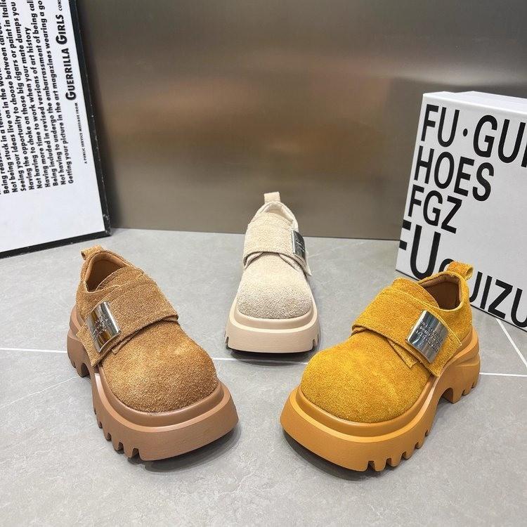 2025 new platform dad shoes women's versatile casual shoes show small and lightweight sports shoes mesh breathable running shoes