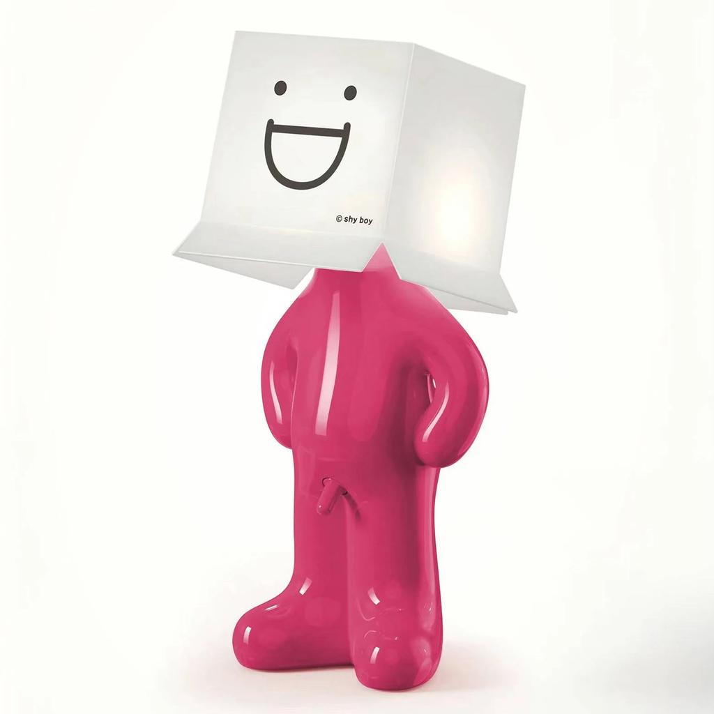 Creative LED Night Lamp Claeted Naughty Boy USB Plug Unique Pleats Reading Lighting Bedroom Bedside Table Light Children's Gift