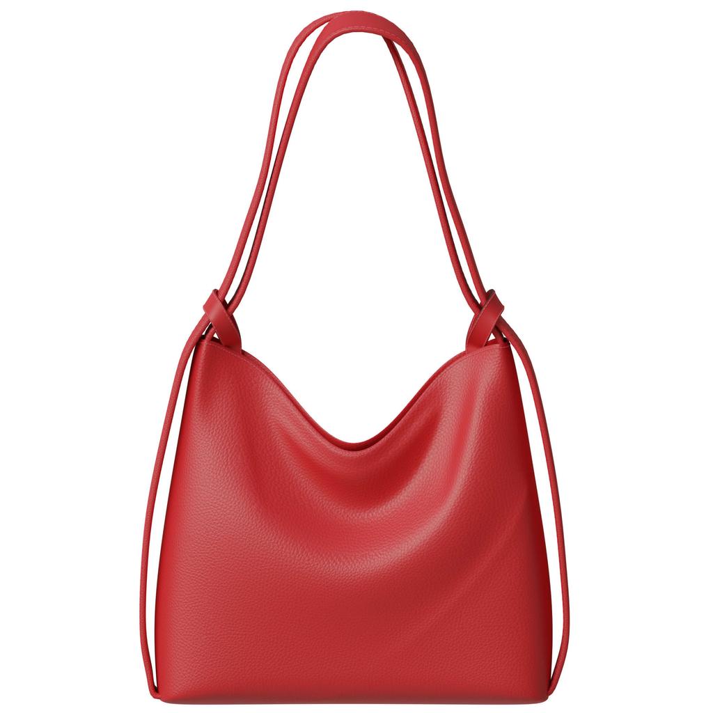Elegant Women's Shoulder Bag with Backpack Function