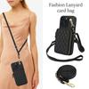 Quilted Zipper Wallet Phone Case For IPhone 15/14/13/12 - 7 Colors Leather Card Holder Cover