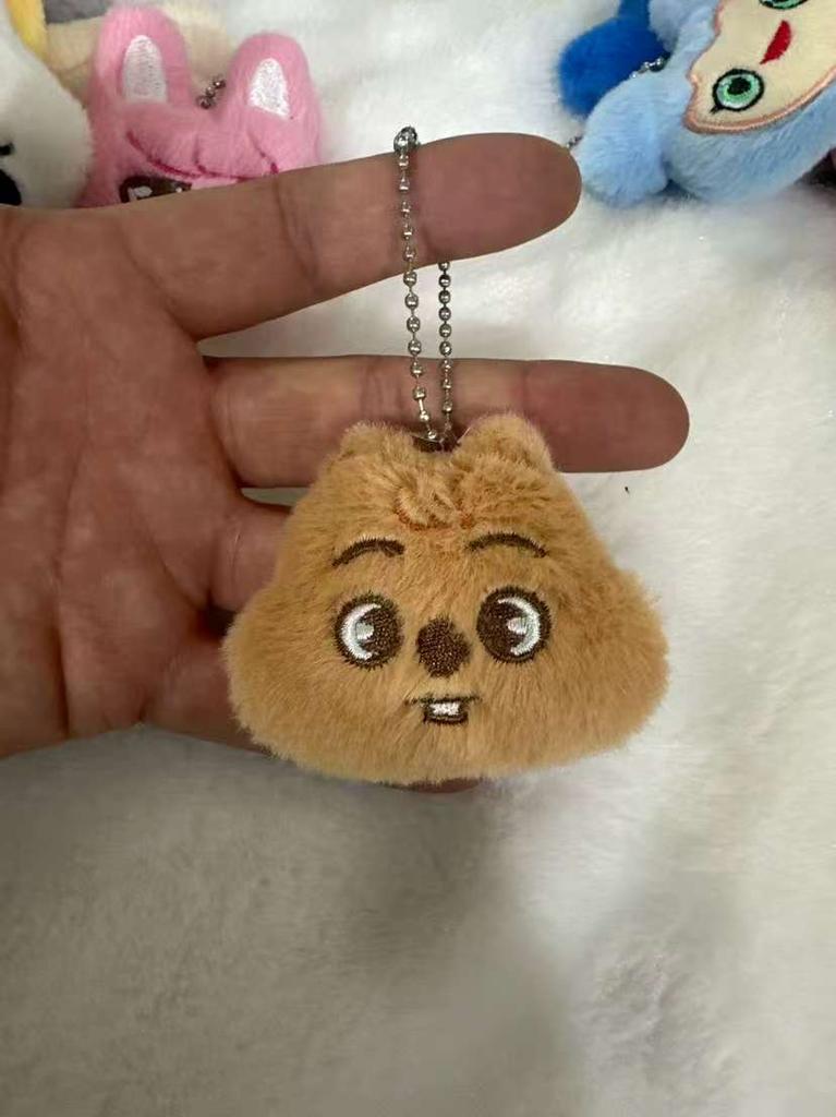 Stray Kids Cute Plush Pendant Kids Birthday Gift Key Backpack Pendant SKZ Fans Collection Gift
