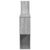 Wall Shelf Gray Sonoma 100x15x70 cm Particleboard