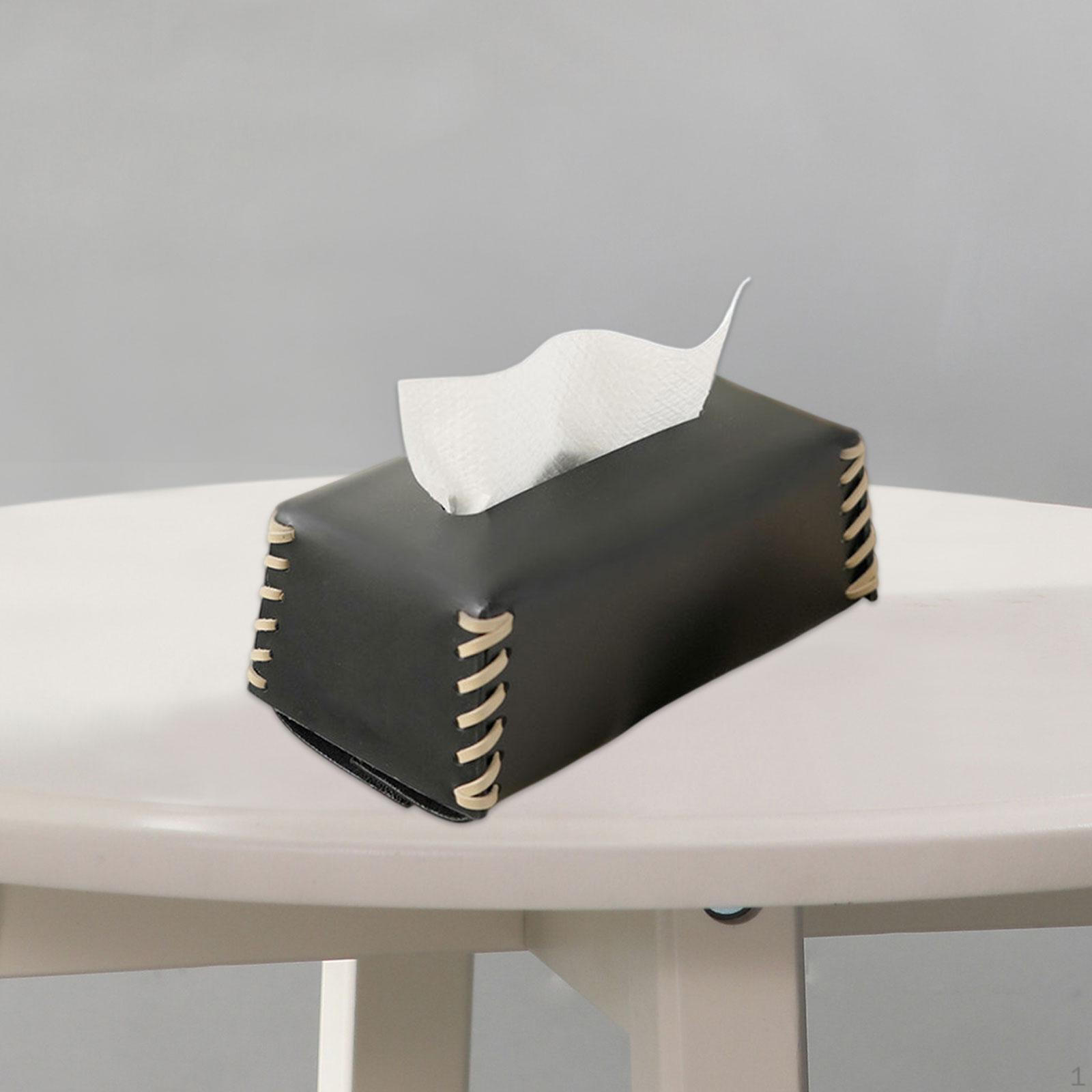 

Коробка для хранения салфеток, современный держатель для салфеток, органайзер, универсальный чехол для чёрный