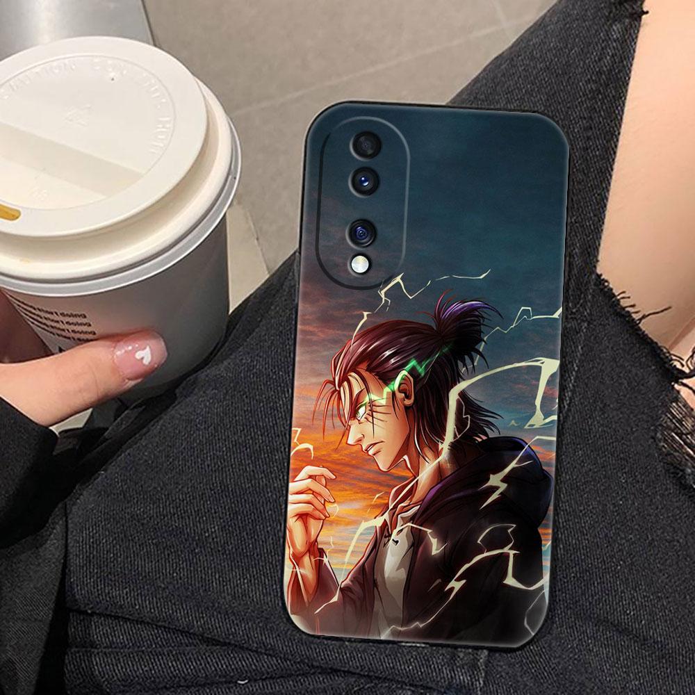 A-Attack On T-Titan Eren Phone Case For HUAWEI NOVA 3I 7I 8I 9 HONOR 400 20 90 X5C X6B X7 X7B X7D X8 X8B X9 X9B X9D X9A Cover