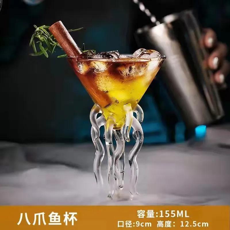 Creative Stemmed Glass for Wine, Champagne, and Cocktails – Elegant Goblet for Parties and Home Use
