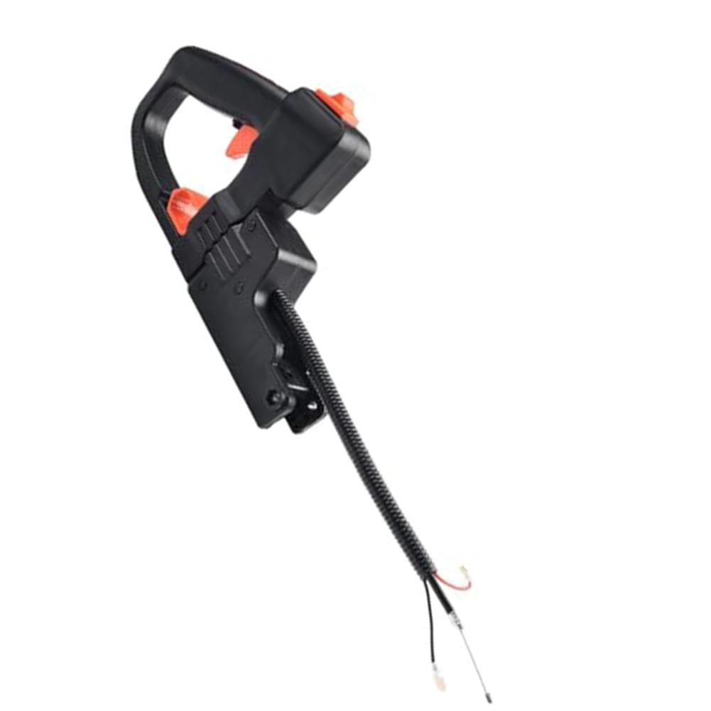 Dual Blade Hedge Trimmer Accessory with Nylon Switch Handle Offering Enhanced Grip Comfort and Cutting Efficiency