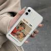 European and American trendy brands are suitable for iphone15promax mobile phone case, transparent Apple 16 anti-drop 14pro personality 13/12