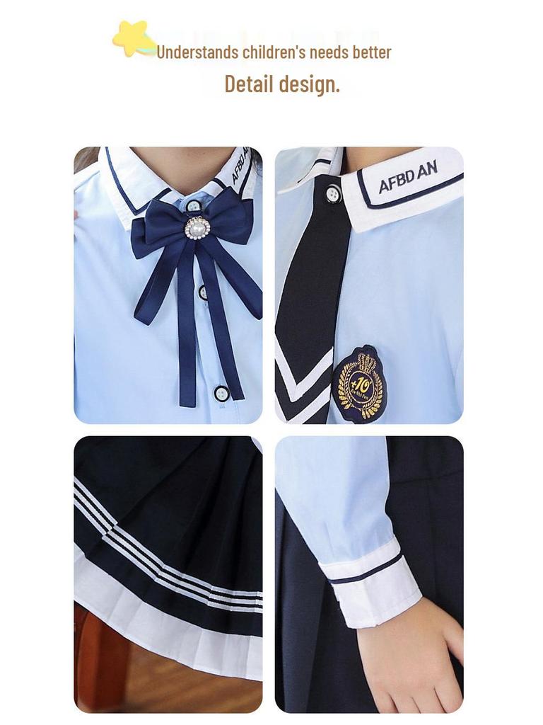 British College Style Kindergarten & Choir Performance Uniform for Children