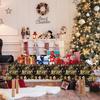 3Pcs Happy New Year Tablecloths,Black and Gold Table Covers Disposable Plastic Waterproof Tables Cover for 2026 New Year Table Supplies