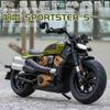 1:12 Harley Sportster S Motorcycle High Simulation Diecast Metal Alloy Model Car Sound Light Collection Kids Toy Gifts M41