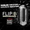 TENGA Flip Zero Electric Hard Black Tightening Repeated Lotion Included