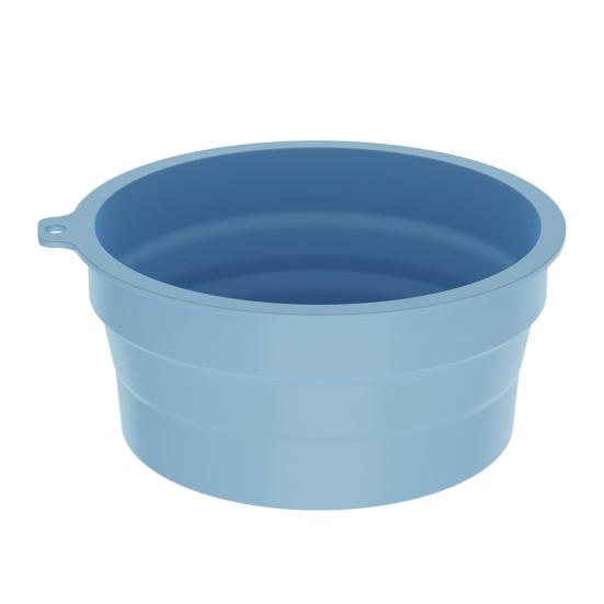 Collapsible Face Bowl with Built-in Ice Tray Eco-friendly Reusable Portable Silicone Ice Facial Folding Washbasin