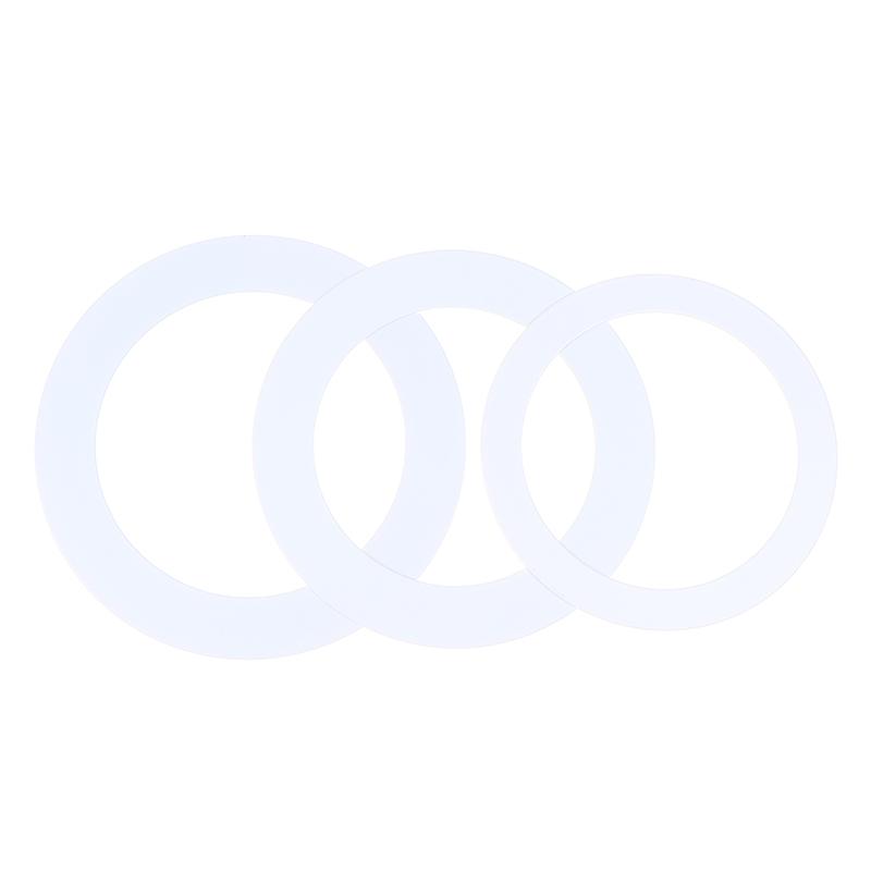 1Pc Led Spotlight Downlight O Rings White Lampshade Ring Adapter Concealed Spacers Shims Washers Light Stand Gaskets