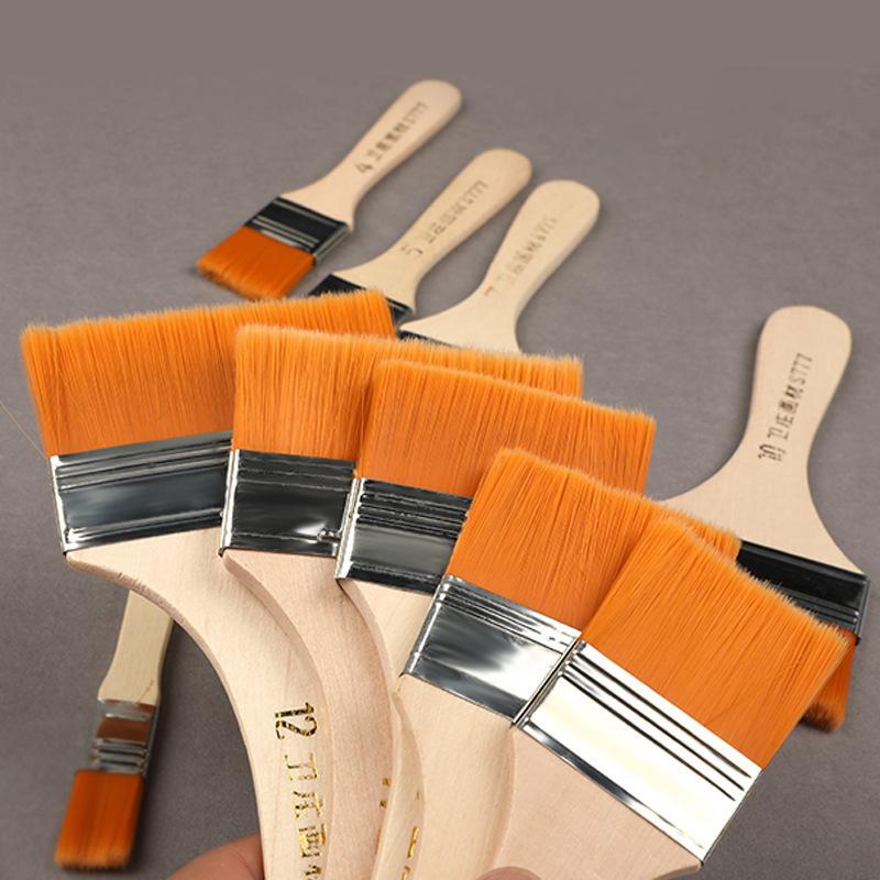 Memory Nylon Paint Brushes Set For Acrylic Oil Drawing Watercolor Brush Tools