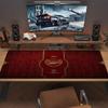 Arsenal F Großes Mauspad Große Gaming-Tischunterlage Rutschfest für Laptop Tablet Großes Mauspad XXL Matte Mini-PC-Spielmatte Mit verriegeltem Rand