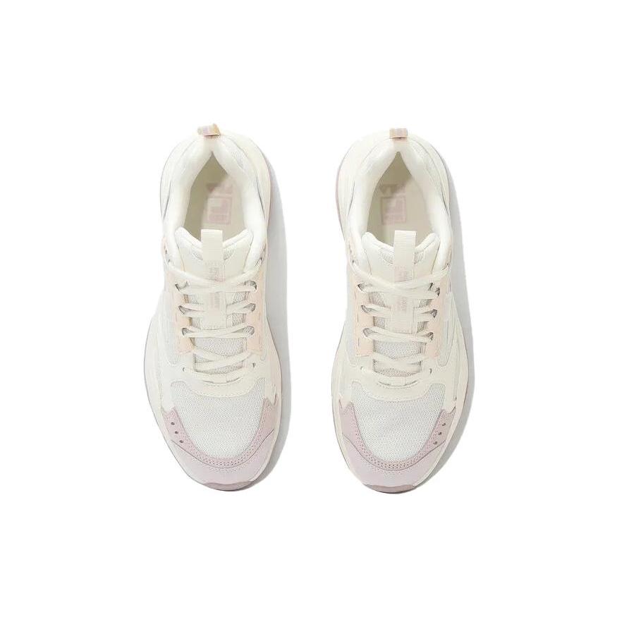 FILA Wood Block V2 Cushioning, Wear Resistant Low top Casual Shoes Unisex Purple Gray 1RM02749G_155
